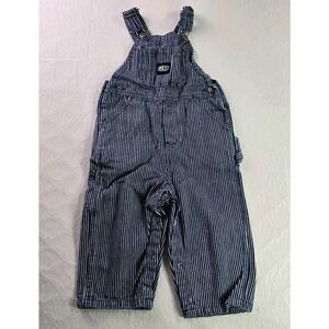 Key Overalls Engineer Railroad Conductor Farmer‎ Denim Retro 24 months Baby Jean